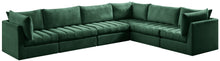 Load image into Gallery viewer, Jacob Green Velvet Modular Sectional
