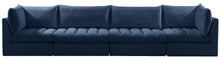 Load image into Gallery viewer, Jacob Navy Velvet Modular Sofa
