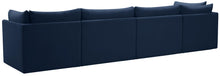 Load image into Gallery viewer, Jacob Navy Velvet Modular Sofa
