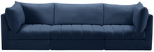 Load image into Gallery viewer, Jacob Navy Velvet Modular Sofa
