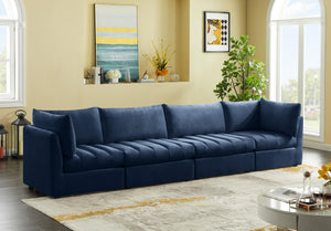 Jacob Navy Velvet Modular Sofa