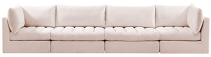 Jacob Pink Velvet Modular Sofa