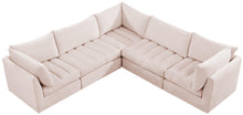 Load image into Gallery viewer, Jacob Pink Velvet Modular Sectional
