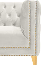 Load image into Gallery viewer, Michelle Cream Velvet Sofa
