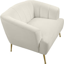 Load image into Gallery viewer, Tori Cream Velvet Chair
