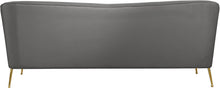 Load image into Gallery viewer, Hermosa Grey Velvet Sofa
