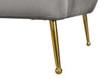 Load image into Gallery viewer, Tori Grey Velvet Chair
