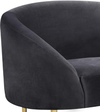 Load image into Gallery viewer, Ritz Grey Velvet Chair
