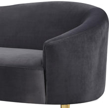 Load image into Gallery viewer, Ritz Grey Velvet Sofa
