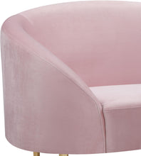 Load image into Gallery viewer, Ritz Pink Velvet Chair
