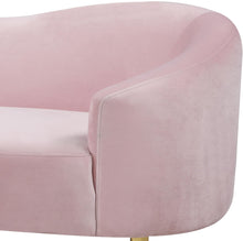 Load image into Gallery viewer, Ritz Pink Velvet Sofa
