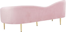 Load image into Gallery viewer, Ritz Pink Velvet Sofa
