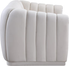 Load image into Gallery viewer, Dixie Cream Velvet Loveseat
