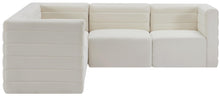 Load image into Gallery viewer, Quincy Cream Velvet Modular Sectional
