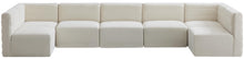 Load image into Gallery viewer, Quincy Cream Velvet Modular Sectional
