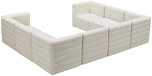 Load image into Gallery viewer, Quincy Cream Velvet Modular Sectional
