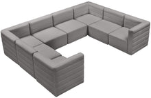 Load image into Gallery viewer, Quincy Grey Velvet Modular Sectional
