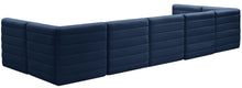 Load image into Gallery viewer, Quincy Navy Velvet Modular Sectional
