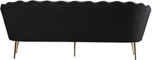 Load image into Gallery viewer, Gardenia Black Velvet Sofa
