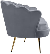 Load image into Gallery viewer, Gardenia Grey Velvet Sofa
