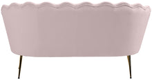 Load image into Gallery viewer, Gardenia Pink Velvet Loveseat
