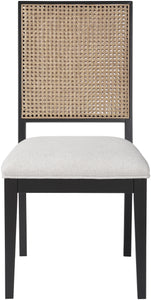 Lucid Black Velvet Dining Chair