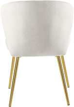 Load image into Gallery viewer, Finley Cream Velvet Dining Chair
