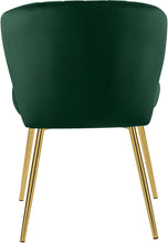 Load image into Gallery viewer, Finley Green Velvet Dining Chair
