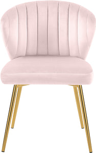 Finley Pink Velvet Dining Chair