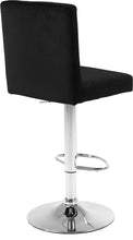 Load image into Gallery viewer, Joel Black Velvet Adjustable Stool
