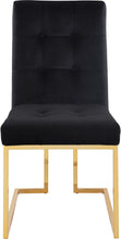 Load image into Gallery viewer, Pierre Black Velvet Dining Chair

