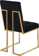 Load image into Gallery viewer, Pierre Black Velvet Dining Chair
