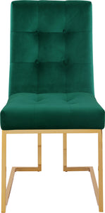 Pierre Green Velvet Dining Chair