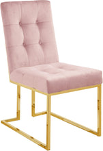 Load image into Gallery viewer, Pierre Pink Velvet Dining Chair
