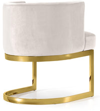 Load image into Gallery viewer, Gianna Cream Velvet Dining Chair
