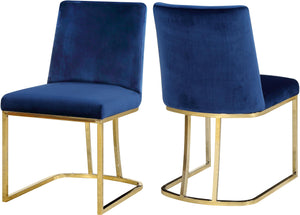 Heidi Navy Velvet Dining Chair