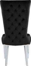 Load image into Gallery viewer, Serafina Black Velvet Dining Chair
