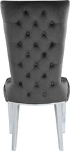Load image into Gallery viewer, Serafina Grey Velvet Dining Chair
