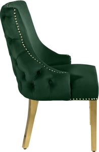 Tuft Green Velvet Dining Chair