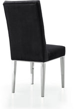 Load image into Gallery viewer, Juno Black Velvet Dining Chair
