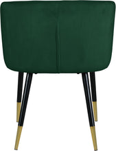 Load image into Gallery viewer, Louise Green Velvet Dining Chair
