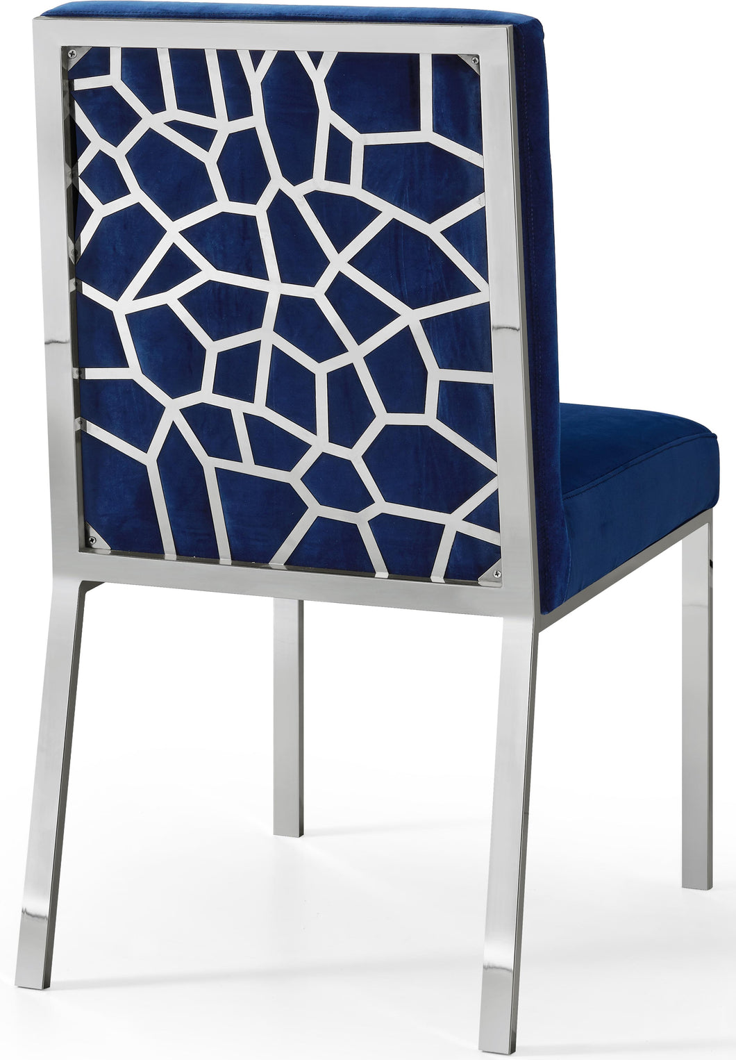 Opal Navy Velvet Dining Chair