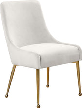 Load image into Gallery viewer, Owen Cream Velvet Dining Chair
