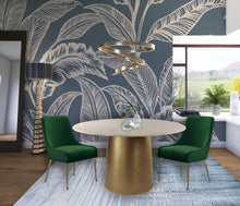 Load image into Gallery viewer, Owen Green Velvet Dining Chair
