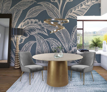 Load image into Gallery viewer, Owen Grey Velvet Dining Chair
