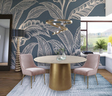 Load image into Gallery viewer, Owen Pink Velvet Dining Chair
