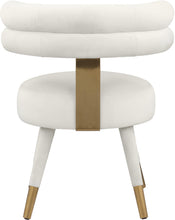 Load image into Gallery viewer, Fitzroy Cream Velvet Dining Chair
