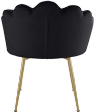 Load image into Gallery viewer, Claire Black Velvet Dining Chair
