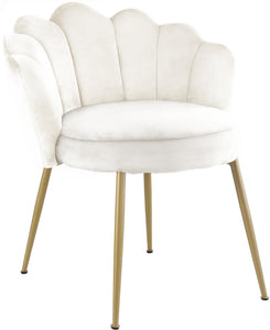 Claire Cream Velvet Dining Chair