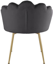 Load image into Gallery viewer, Claire Grey Velvet Dining Chair
